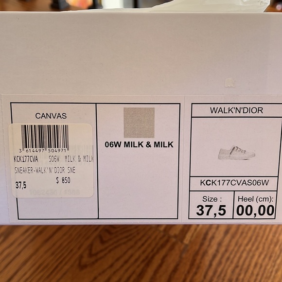 Dior Canvas Sneaker - Picture 6 of 6